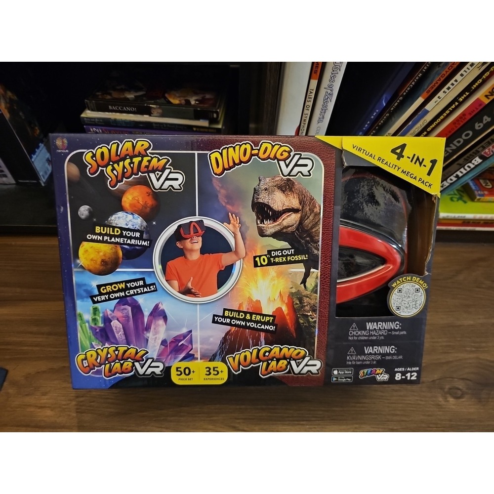 DENTBOX Abacus Brands Virtual Reality 4 in 1 Deluxe VR Lab Mega Pack STEM Learn‎